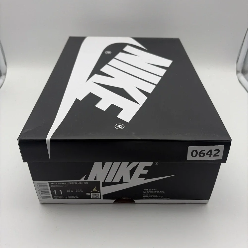 Size 11 - Air Jordan 1 Retro OG Low Barons (CZ0790-110)